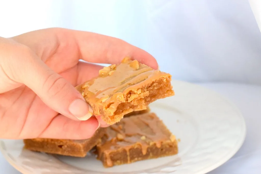 keto peanut butter squares