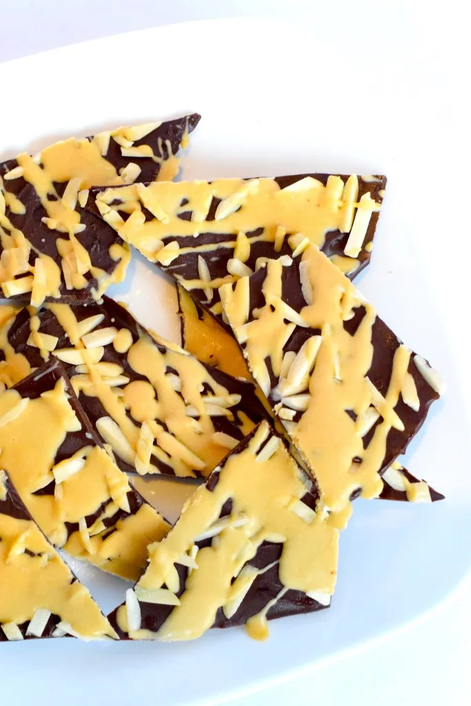 keto chocolate caramel bark