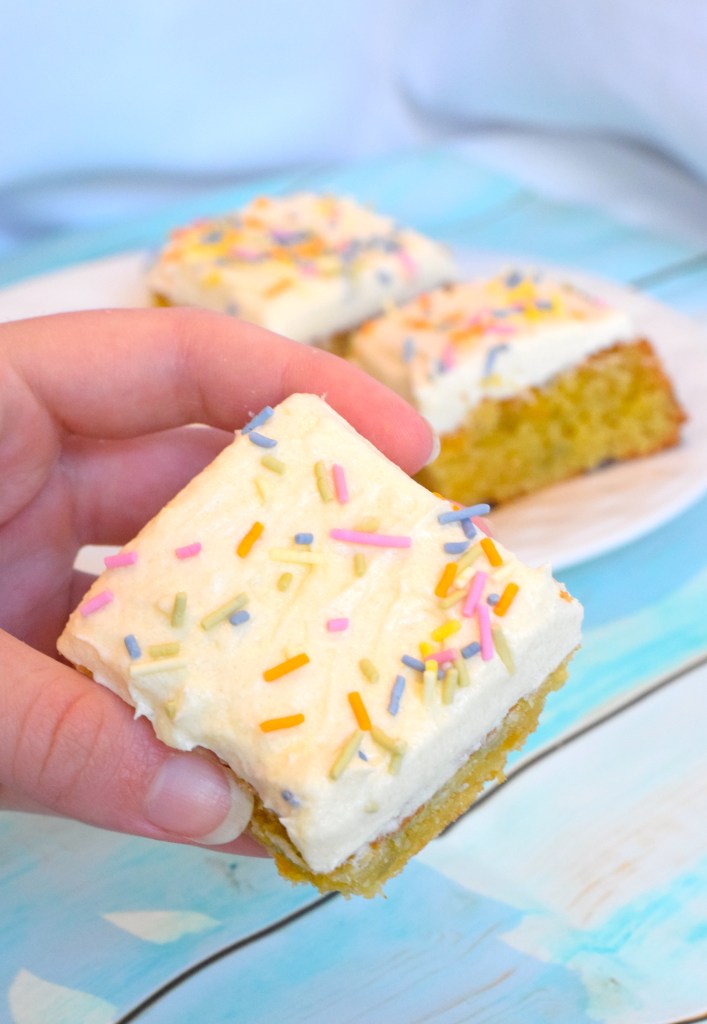 keto sprinkle cake bars funfetti recipe