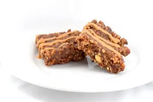 keto no bake chocolate peanut butter bars
