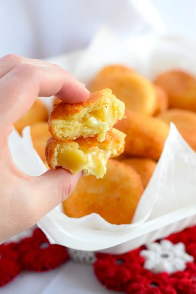 keto fried fat head dough balls