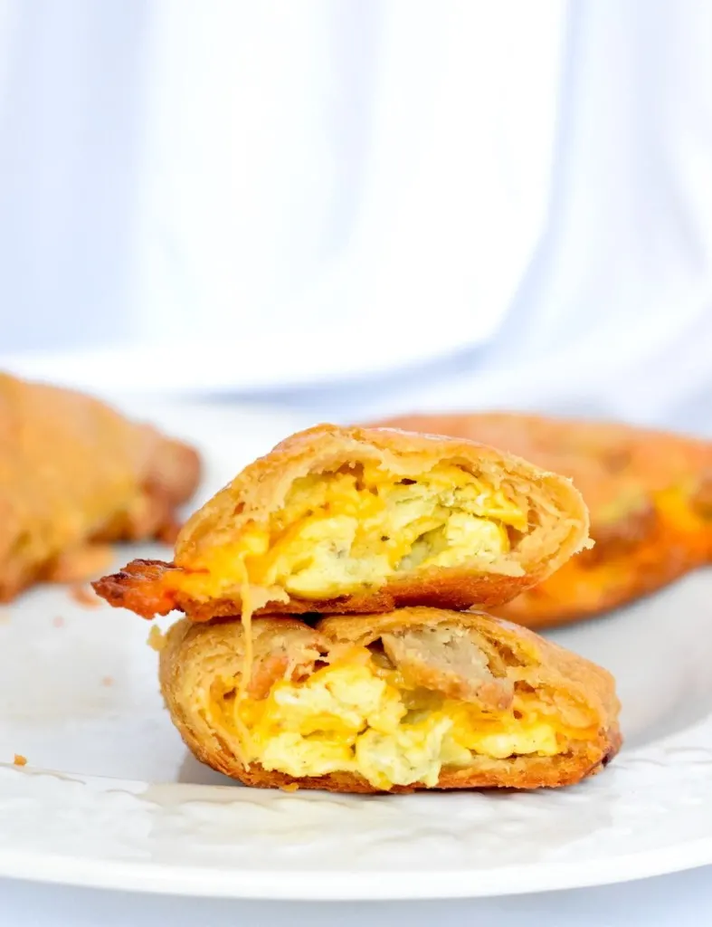 keto sausage and egg burrito breakfast