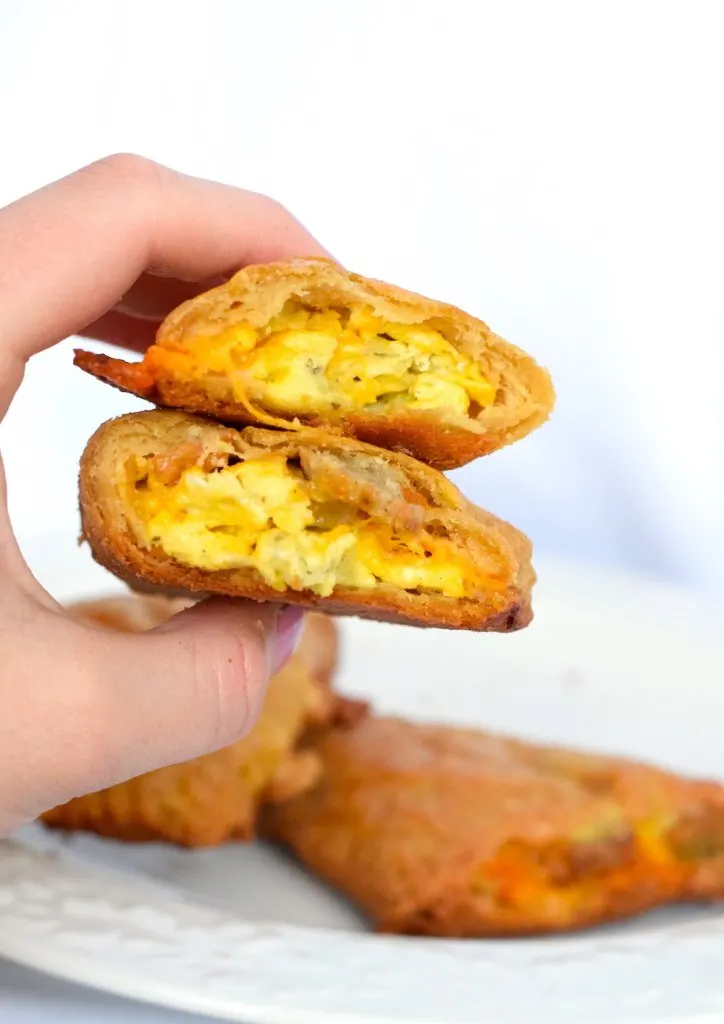 keto sausage and egg breakfast pockets