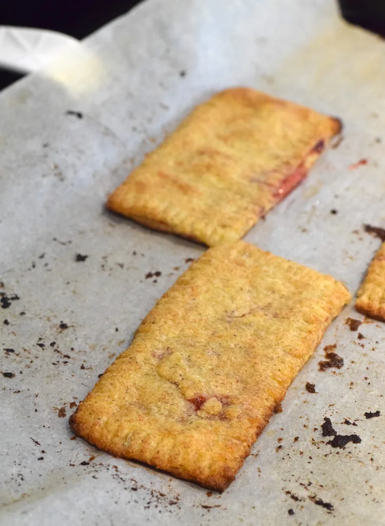 keto strawberry pop tart