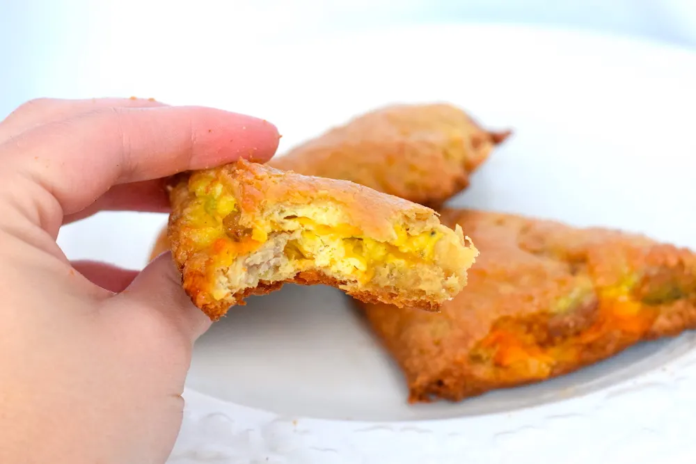 keto sausage egg pastry recipe