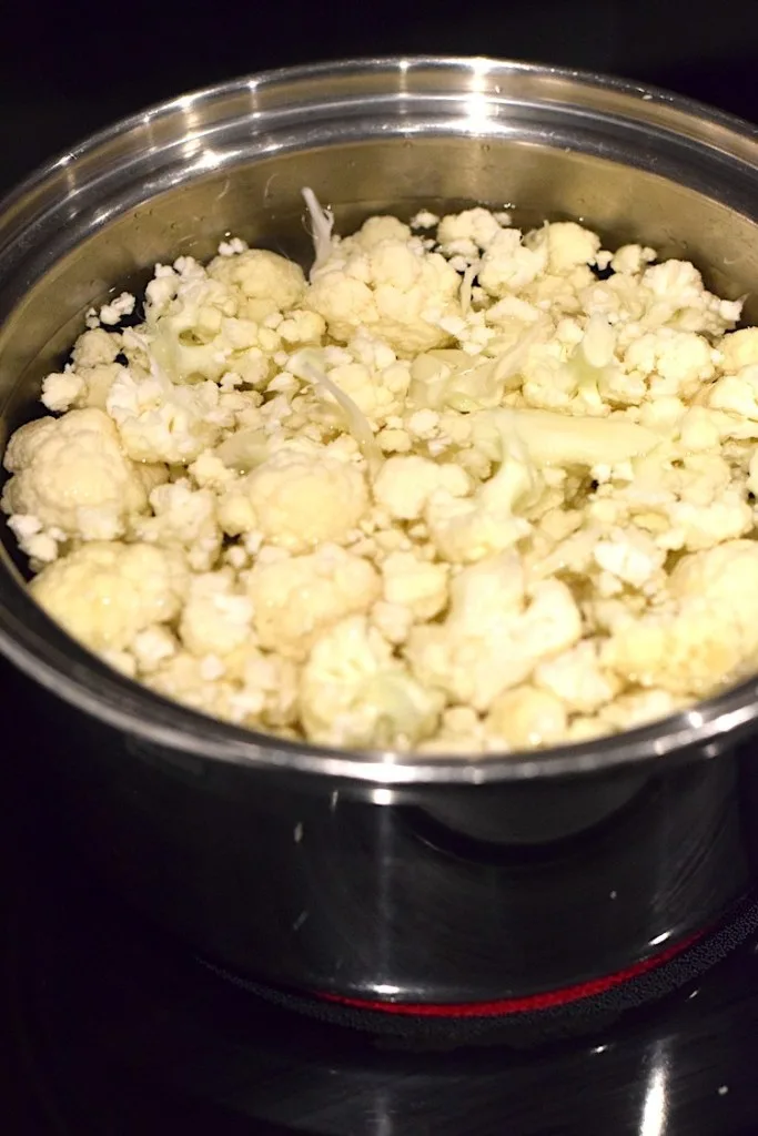 boiling cauliflower boiling cauliflower