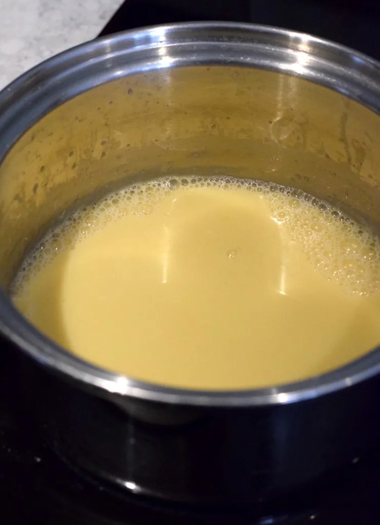 keto ice cream making