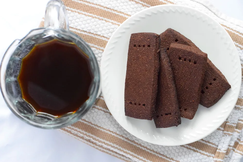 low carb chocolate shortbread cookies