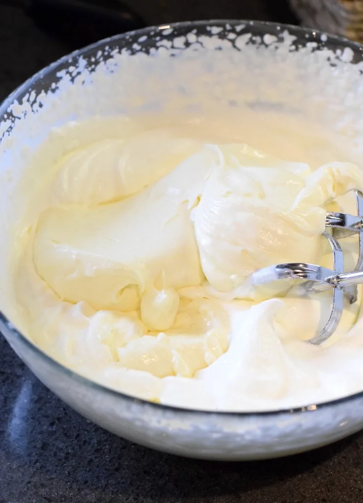 keto cream cheese, heavy cream ice cream