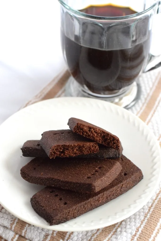 easy keto chocolate shortbread