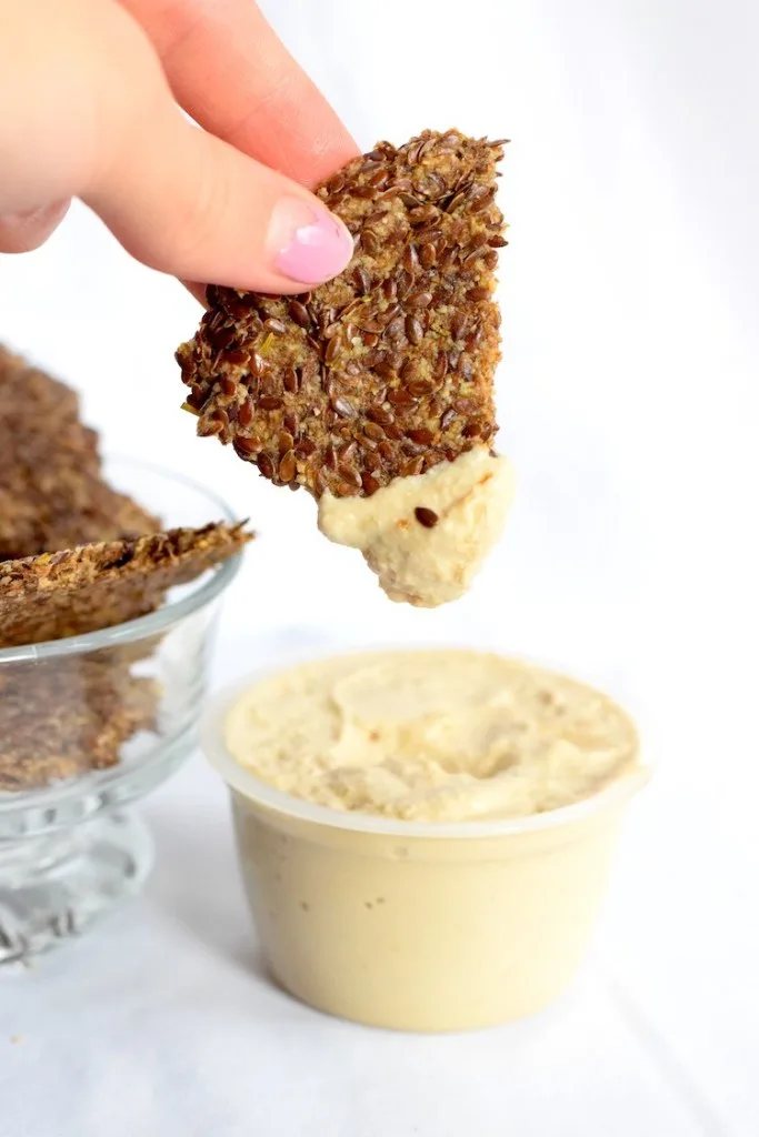 keto crackers with dip recipe