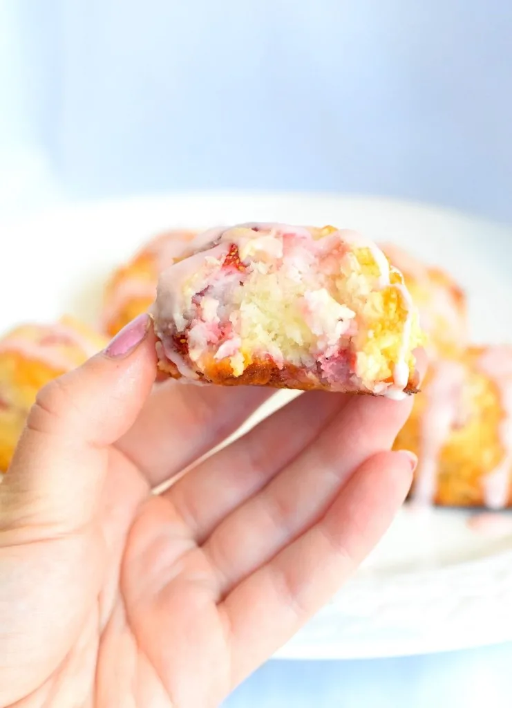 keto strawberry macaroons