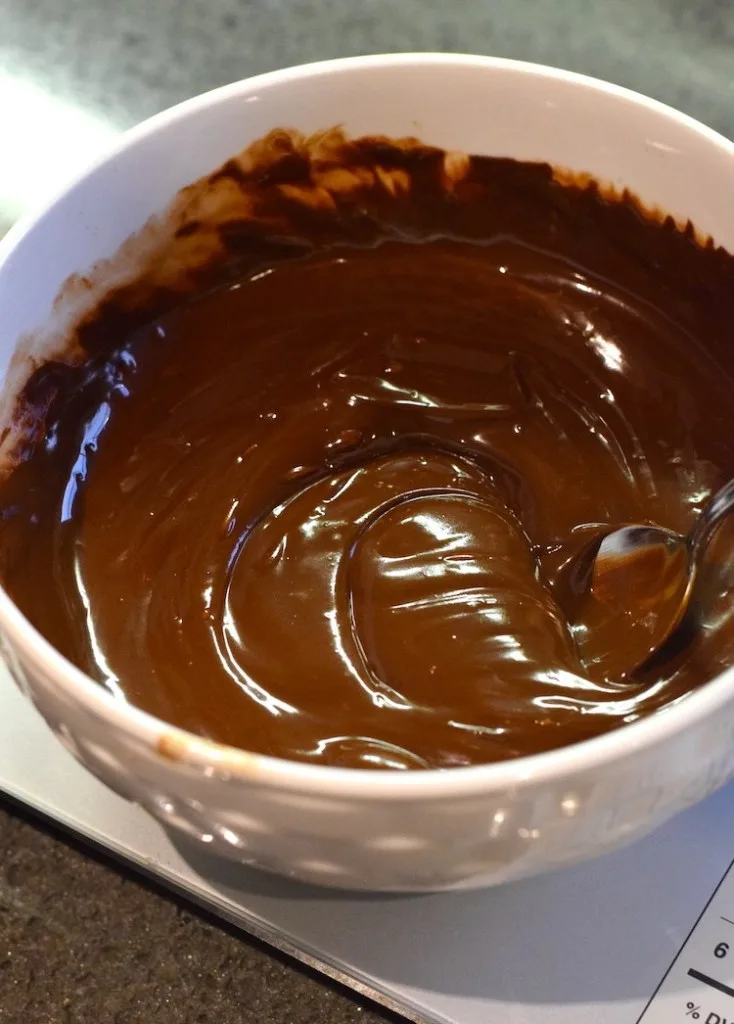 sugar free melted chocolate
