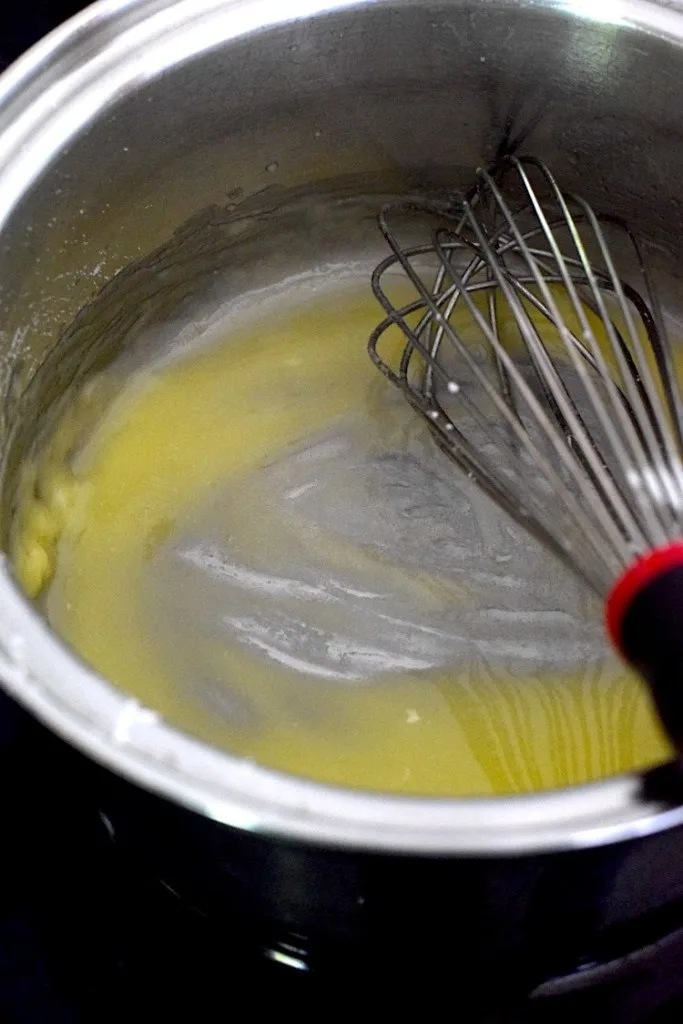 butter arrowroot starch roux