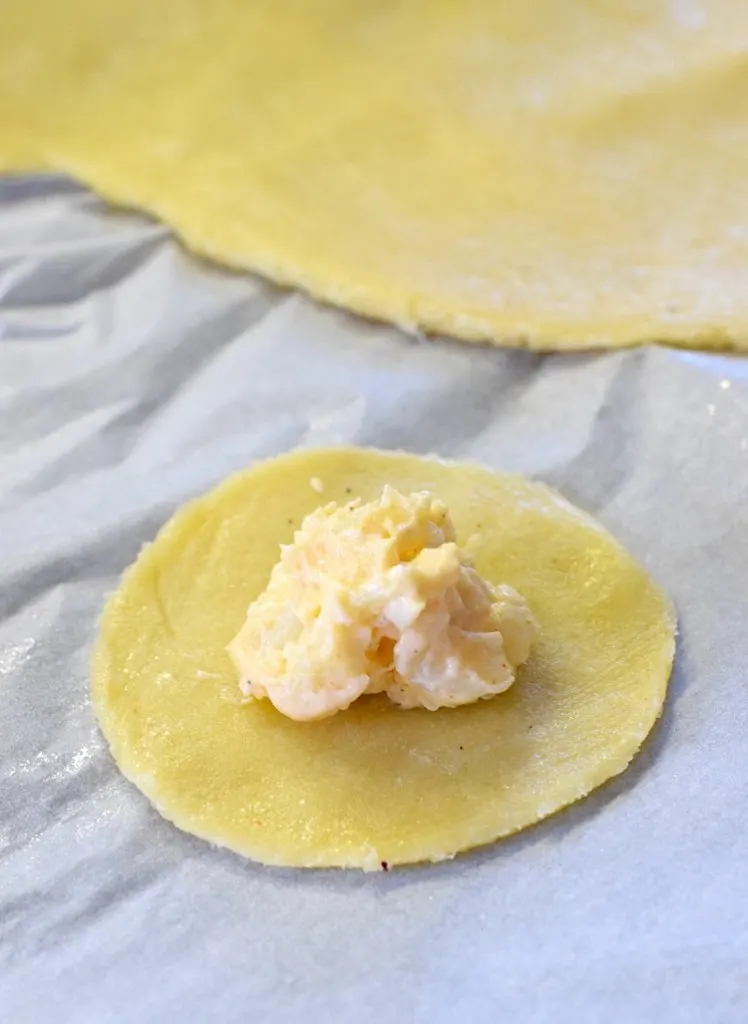 keto mac and cheese fried dough filling