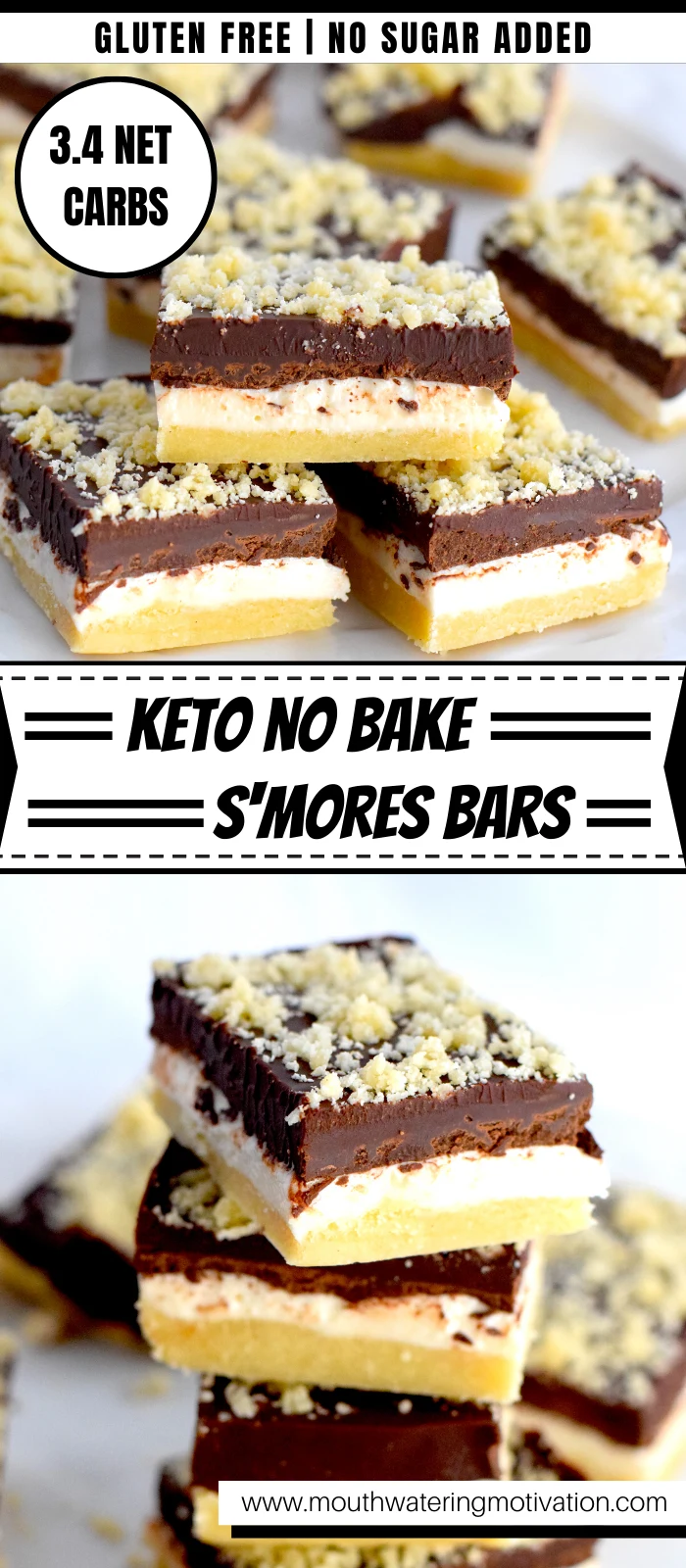 keto no bake smores bars keto no bake smores bars