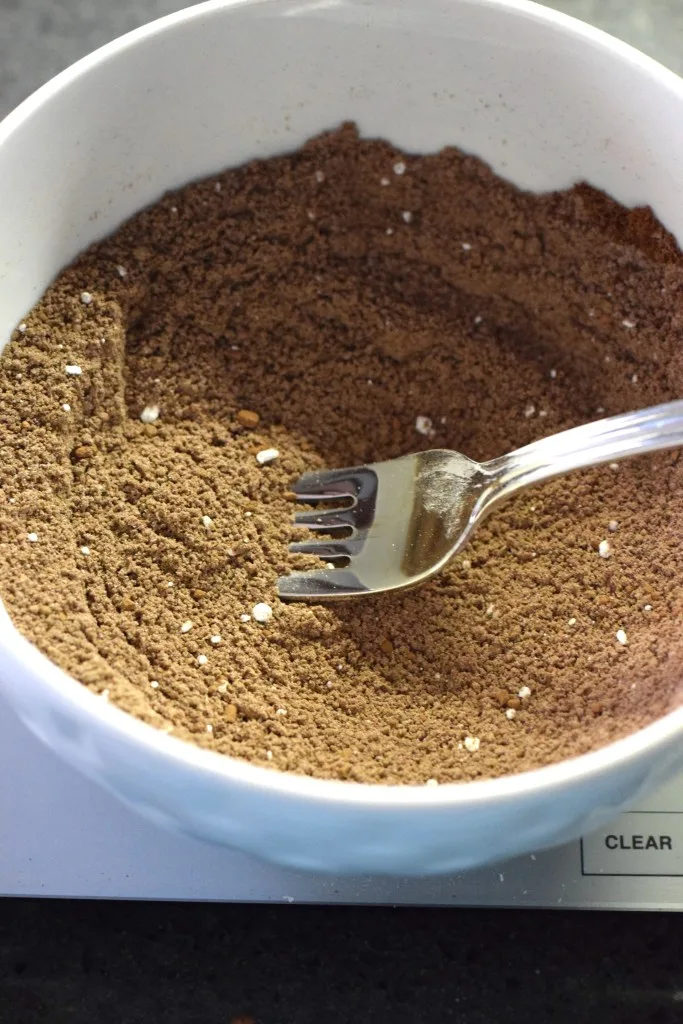 almond flour coconut flour xanthan gum cocoa powder