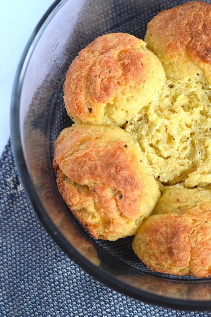 keto pull apart bread rolls