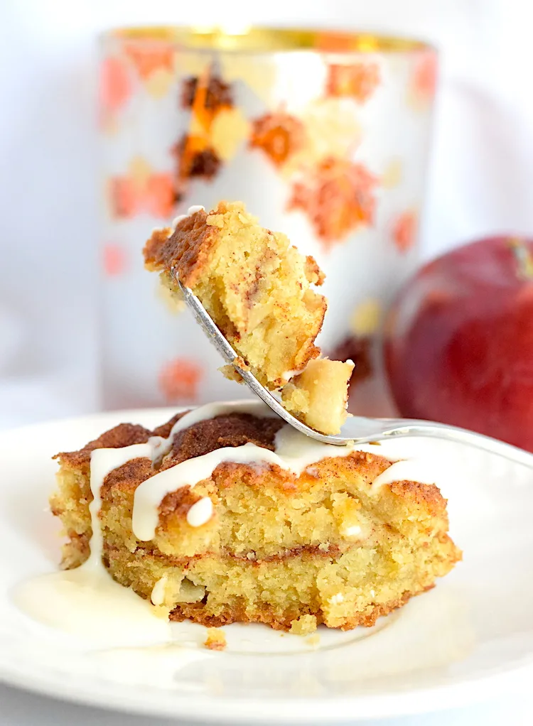 sugar free low carb apple cake