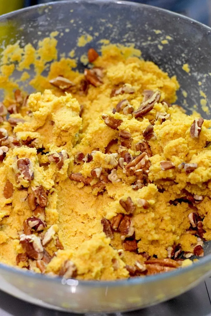 keto pumpkin loaf batter