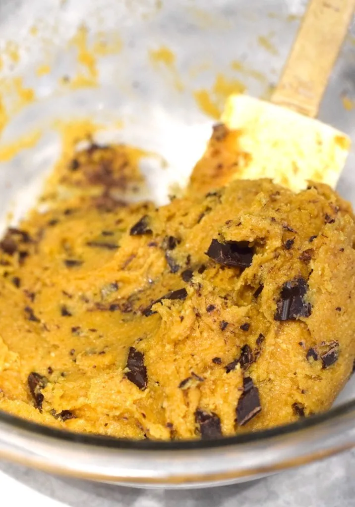 keto pumpkin chocolate batter