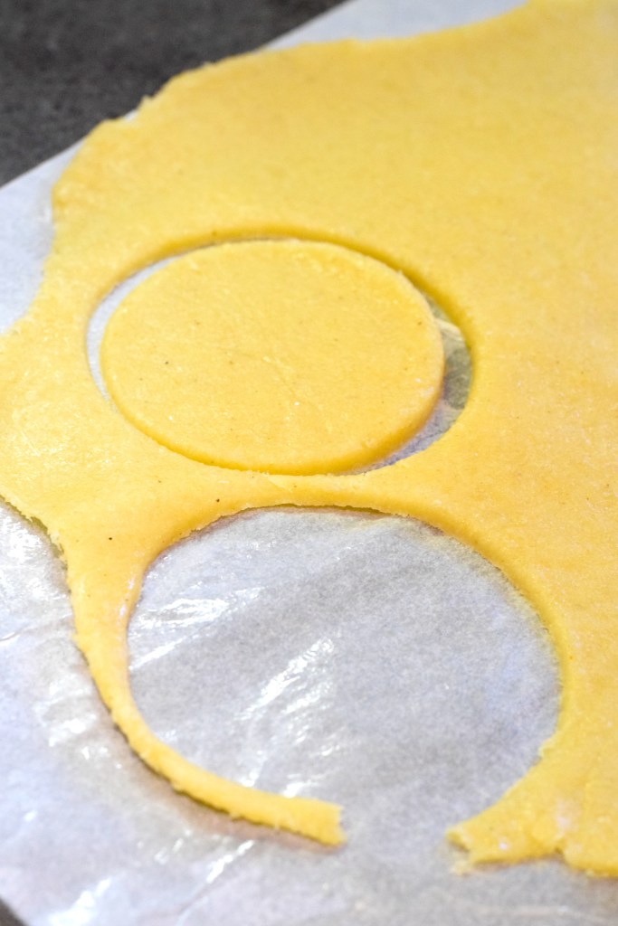 keto dough circle cut outs