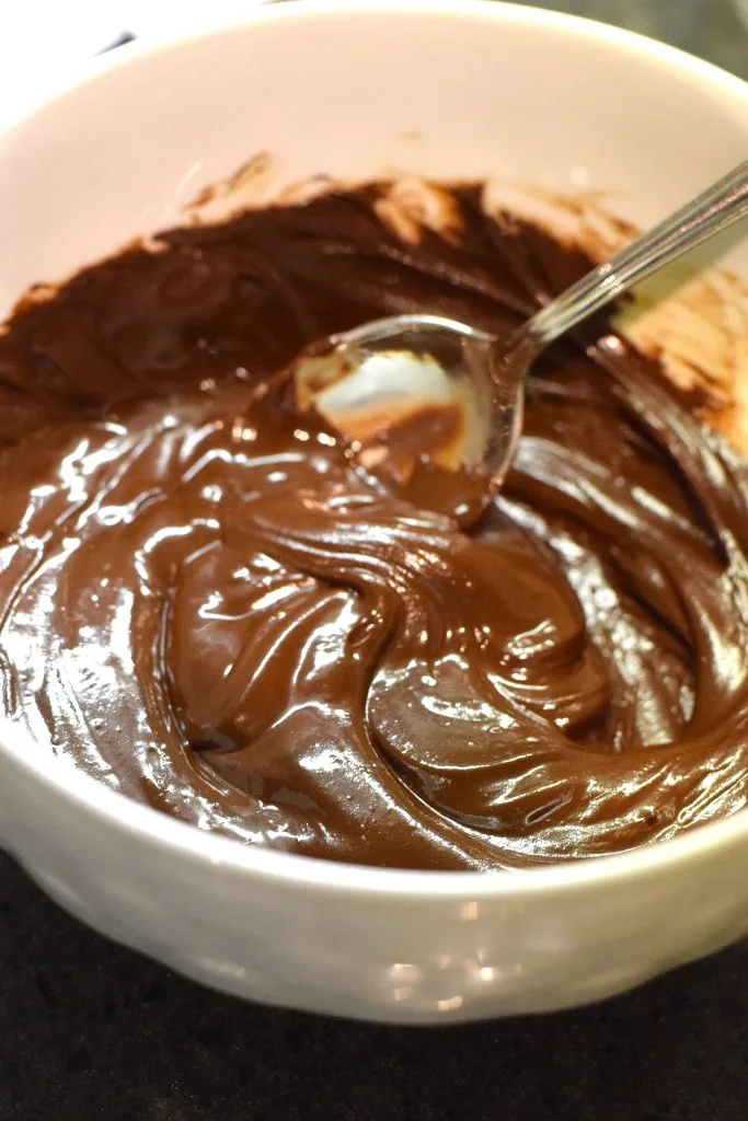 melted sugar free chocolate