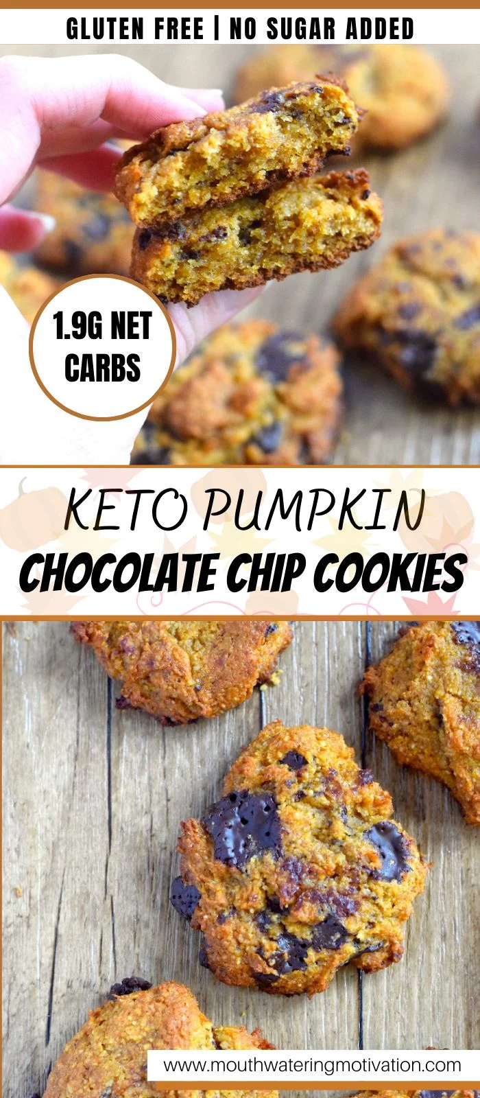 keto pumpkin chocolate chip cookies recipe