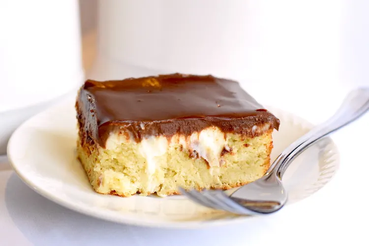 keto boston cream dessert