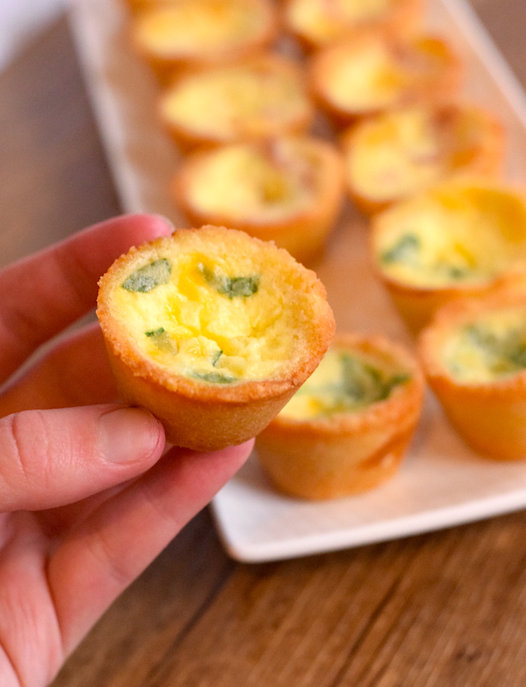 Keto Mini Quiche (With Crust) | Mouthwatering Motivation