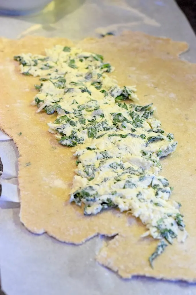 keto spinach and cheese pastry recipe