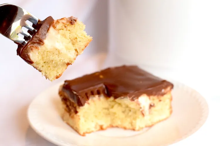 sugar free boston cream cake