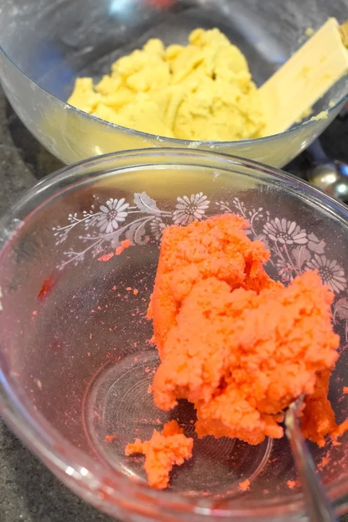 keto candy cane dough