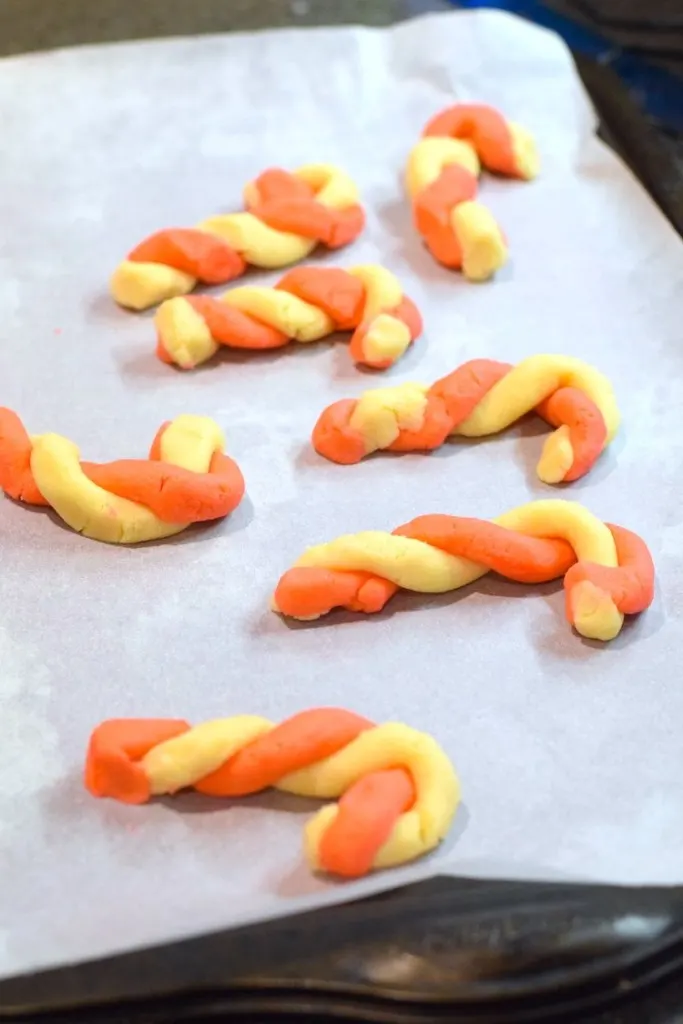 sugar free candy cane cookies