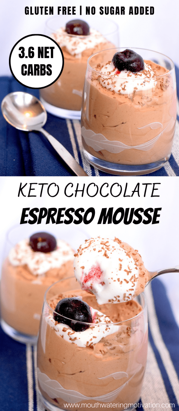 Keto Chocolate Espresso Mousse Mouthwatering Motivation