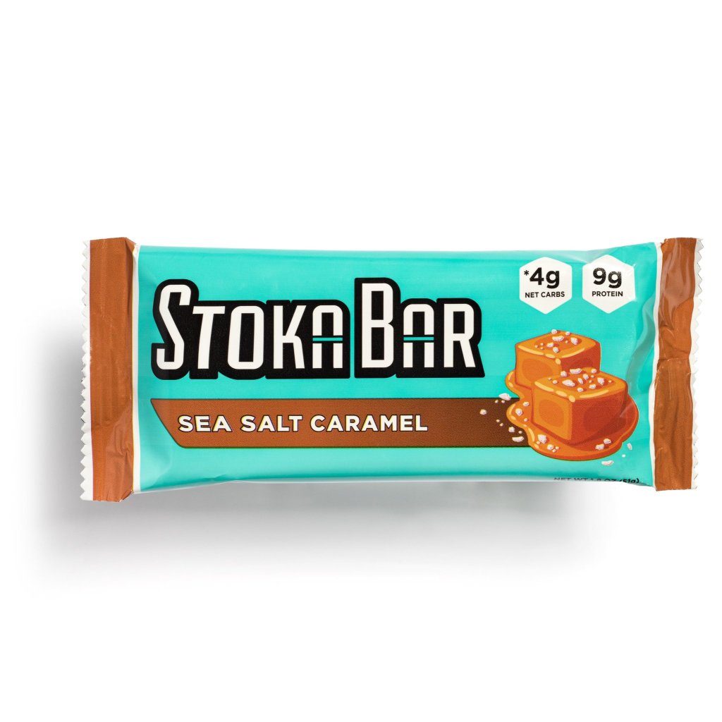 sea salt caramel stoka bar review