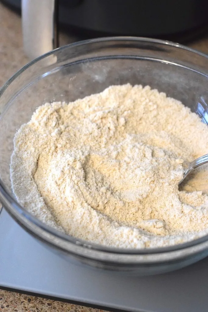 almond flour, coconut flour, vital wheat gluten