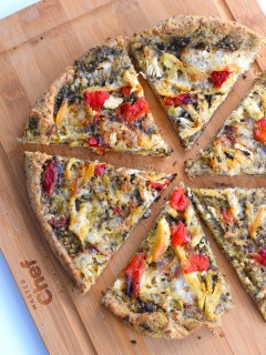 healthy low carb pizza