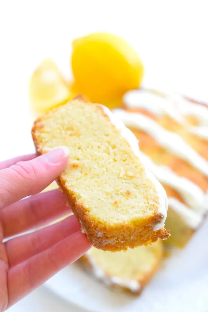 keto almond flour lemon loaf