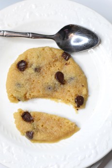 1 Minute Keto Chocolate Chip Cookie - Mouthwatering Motivation