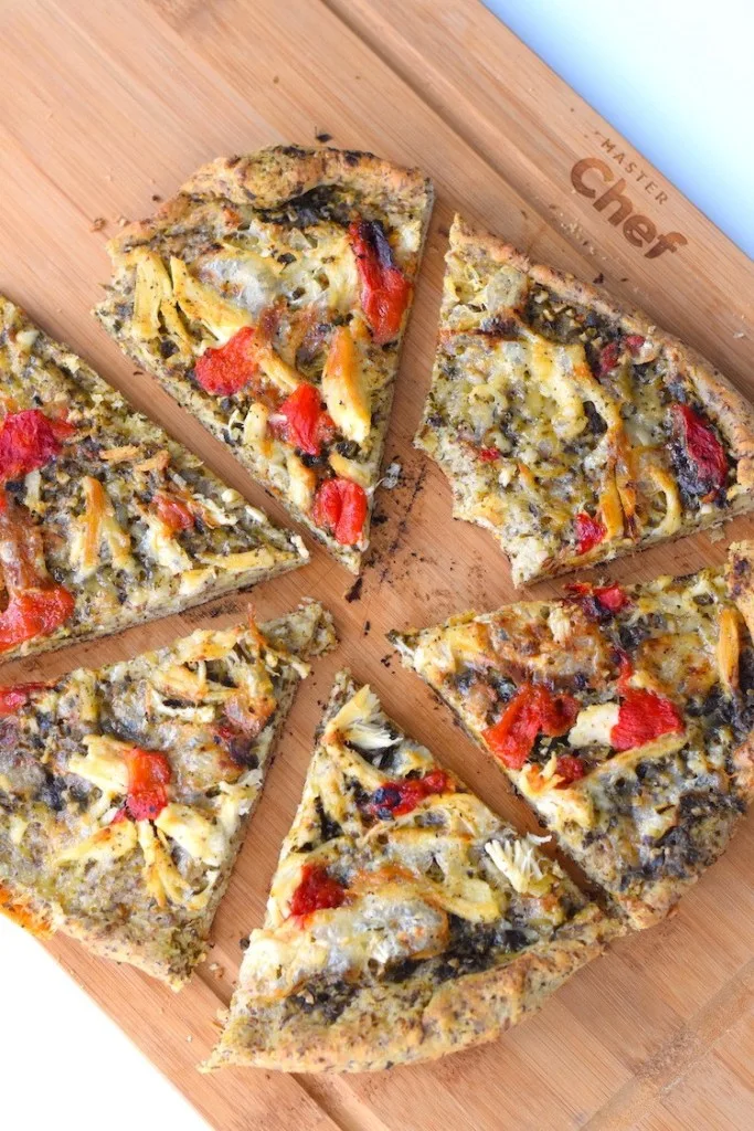 keto pizza made with yeast