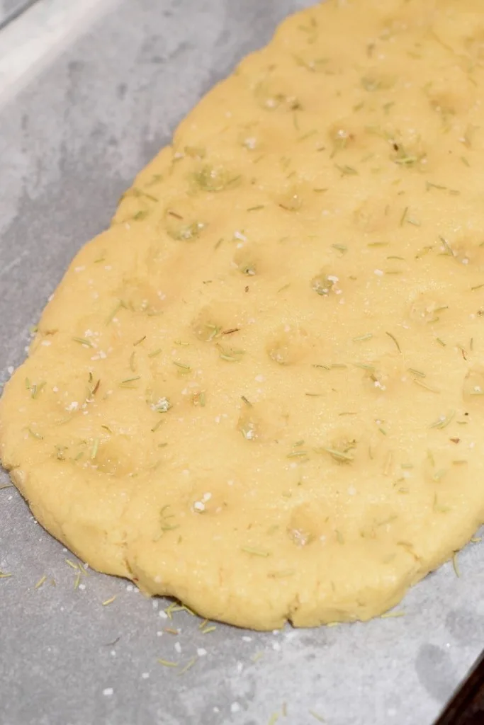 low carb focaccia yeast dough