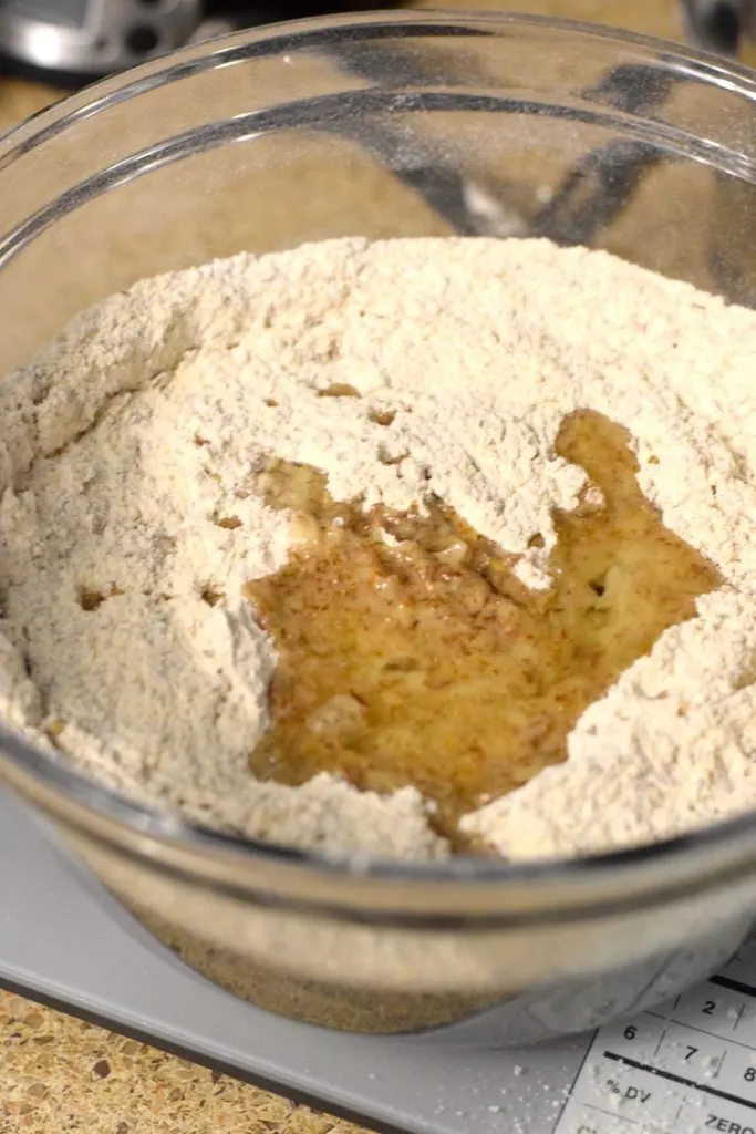 vital wheat gluten yeast flax meal