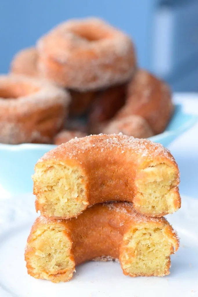 keto fried yeast donuts