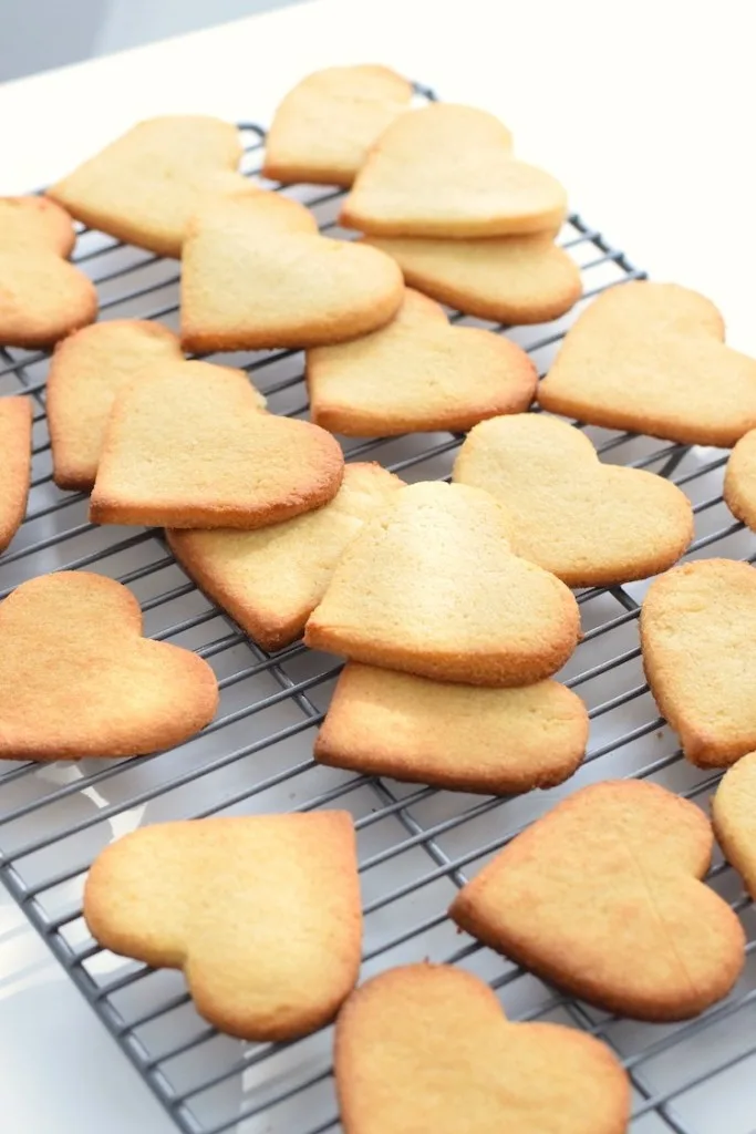 keto heart shaped cookies