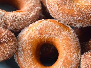 keto low carb fried donuts