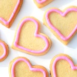 keto valentines heart sugar cookies