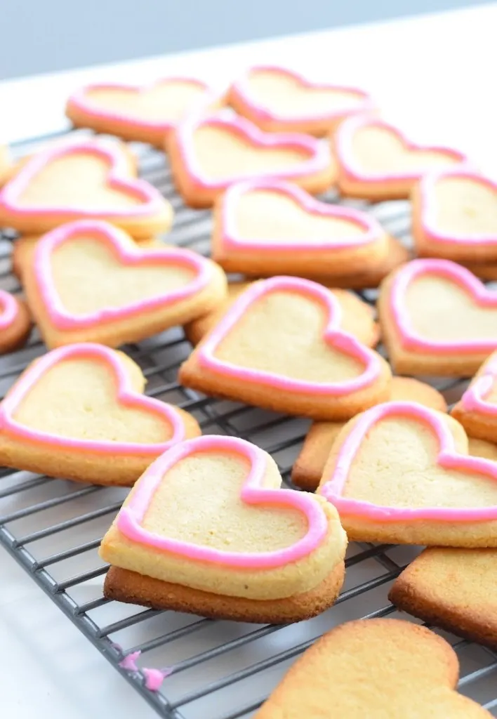 keto valentines sugar cookies