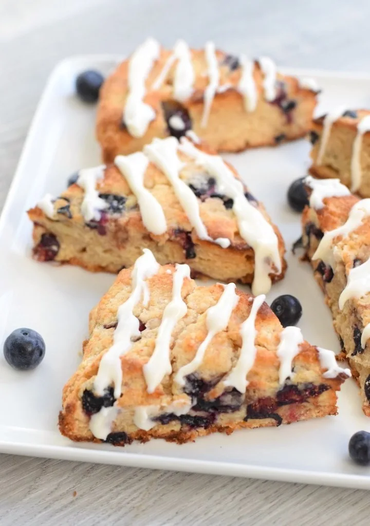 keto blueberry scones