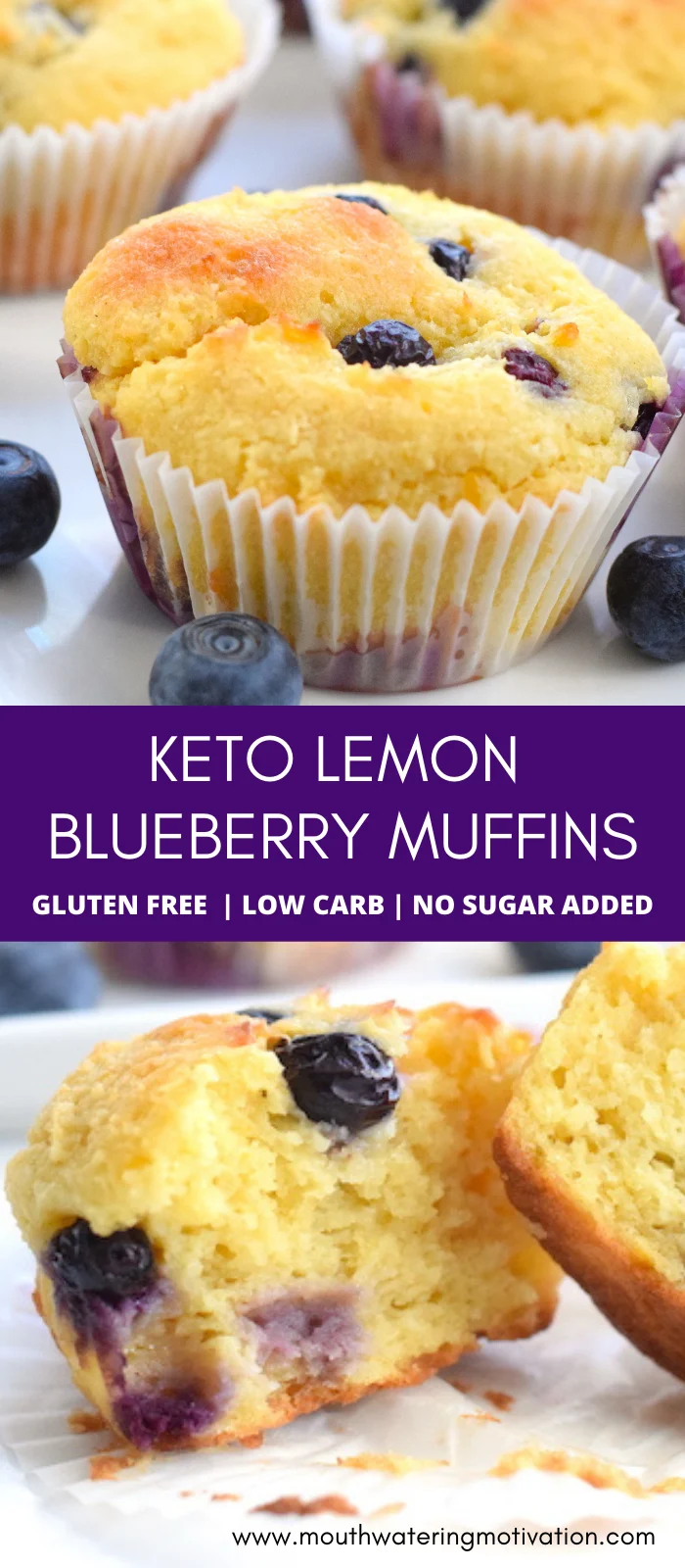 KETO BLUEBERRY MUFFINS